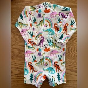 Hanna Andersson dinosaur swim one piece